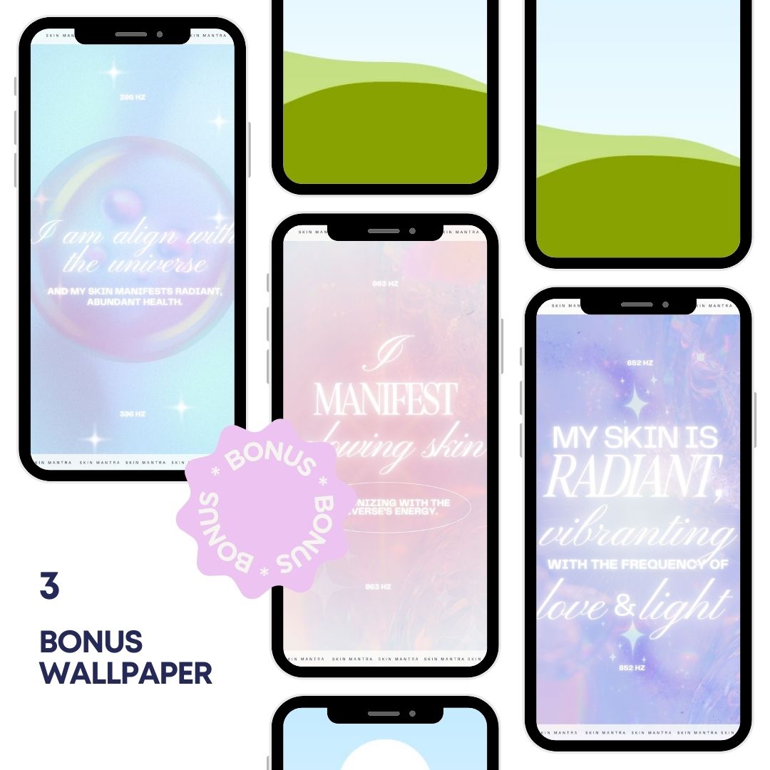 Skin Mantras | 13 Cosmic Energy Wallpaper Bundle